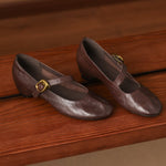 Quira™ | Round-Toe Mary Jane Flat