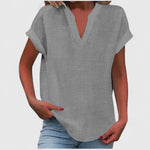 Kimberly | Cozy V-Neck Top
