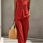 Joséphine – Flowy Elegant Pants Set