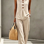 Joséphine – Flowy Elegant Pants Set