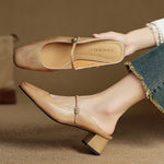 Meyra Leather Mules