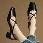 Valenne Leather Heels