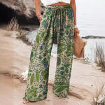 Maite | Floral print trousers