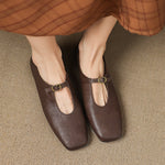 Elspeth™ | High-Vamp Mary Jane Flat