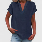 Kimberly | Cozy V-Neck Top