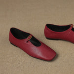 Elspeth™ | High-Vamp Mary Jane Flat