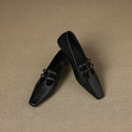 Ceyla™ | Brogued Double-Strap Mary Jane Flat