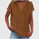 Kimberly | Cozy V-Neck Top