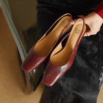 Ersa™ | Genuine Leather Slingbacks