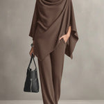 Manuela | Elegant Drape Two-Piece Set