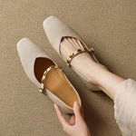 Zyra | Genuine Leather Flats