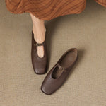 Elspeth™ | High-Vamp Mary Jane Flat