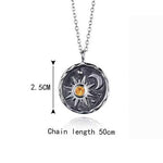 Boho Sun Moon Necklace