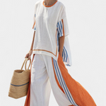 Alma | Chic Striped Ensemble