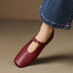 Elspeth™ | High-Vamp Mary Jane Flat