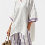 Allegra | Comfortable Striped Set