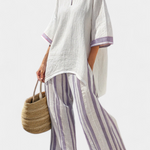 Allegra | Comfortable Striped Set