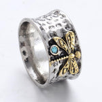 Aquamarine Insect Ring