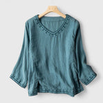 Wendy | Chic V-Neck Blouse