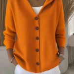 Zoé - Soft Knit Cardigan with Hood