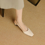 Ersa™ | Genuine Leather Slingbacks