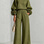 Savannah | Floral Cuff Two-Piece Set