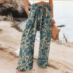 Maite | Floral print trousers