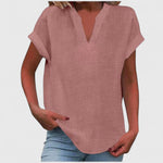 Kimberly | Cozy V-Neck Top