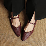 Orella Genuine Leather Mules