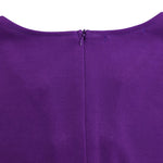 Elegant Office Wear A-Line Flowy Pleated Dress