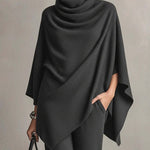 Manuela | Elegant Drape Two-Piece Set