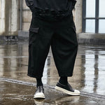 Dark Straight Leg Slacks