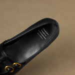 Ceyla™ | Brogued Double-Strap Mary Jane Flat