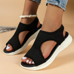 Ortho Cushioned Knit Upper Sport Sandals