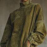 Eva | Chic Faux Suede Dress