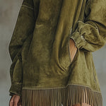 Camila | Chic Faux Suede Dress
