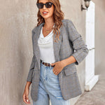 Open Front Work Office Jackets Blazer