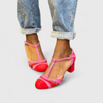Auroria | Lightweight Peep-Toe Heels