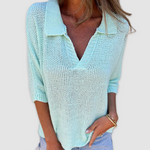 Lucy™ Elegant V-neck top