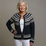 Diana | Retro Knit Cardigan