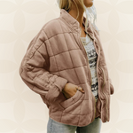 Celeste | Soft Quilted Jacket with Zipper