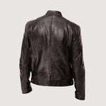 Renzo Leather Moto Jacket