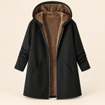 Heather | Cozy Hooded Longline Coat