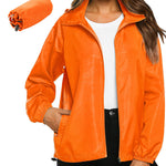 Waterproof Rain Packable Hooded Windbreaker - Nadorine (Us Only)