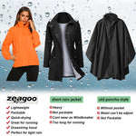 Waterproof Rain Packable Hooded Windbreaker - Nadorine (Us Only)
