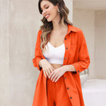 Two Piece Outfit Sets Cotton Shorts Set - Nadorine (Us Only)