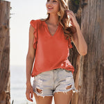 Shirts Short Sleeve Loose T Shirt Blouses - Nadorine (Us Only)
