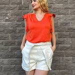 Shirts Short Sleeve Loose T Shirt Blouses - Nadorine (Us Only)