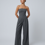 Bianca Laurent | Strapless Wide Leg Jumpsuit For Women