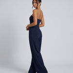 Bianca Laurent | Strapless Wide Leg Jumpsuit For Women